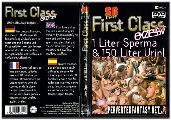 First Class No.25 – 1 Liter Sperma & 150 Liter Urin Part 1